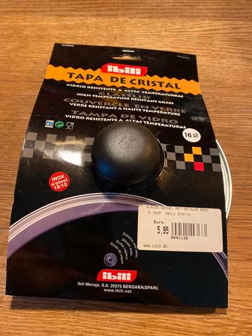 4 deksels van Ibili diameter 16 cm beschikbaar voor biedingen
