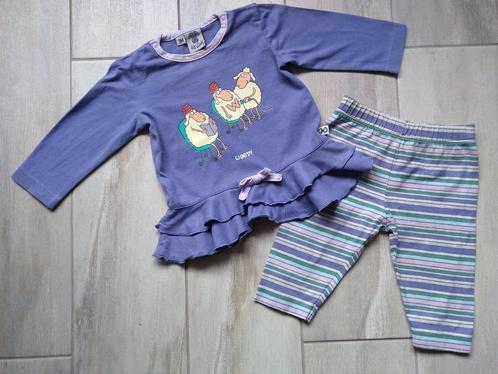 ✿ M62 - Woody pyjama thema schaap, Kinderen en Baby's, Babykleding | Maat 62, Zo goed als nieuw, Meisje, Nacht- of Onderkleding