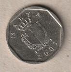 Malta : 1 (gebruikte) munt : 5c : 2001, Ophalen of Verzenden, Losse munt, Overige landen