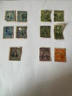 Oude postzegels Ecuador begin 20e eeuw gebruikt en 1 nieuw, Postzegels en Munten, Ophalen of Verzenden, Zuid-Amerika