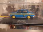 Simca 1000 taxi Madrid bleu 1966 1:43 dans une boîte vitrine, Enlèvement ou Envoi