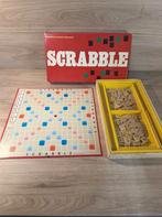 scrabble rode doos houten letters - s6476, Verzenden, Zo goed als nieuw