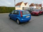 Ford Fiesta 1.6 i benzine 100pk 5d Trend Airco Leder '04, Auto's, Blauw, Bedrijf, Fiësta, Lederen bekleding