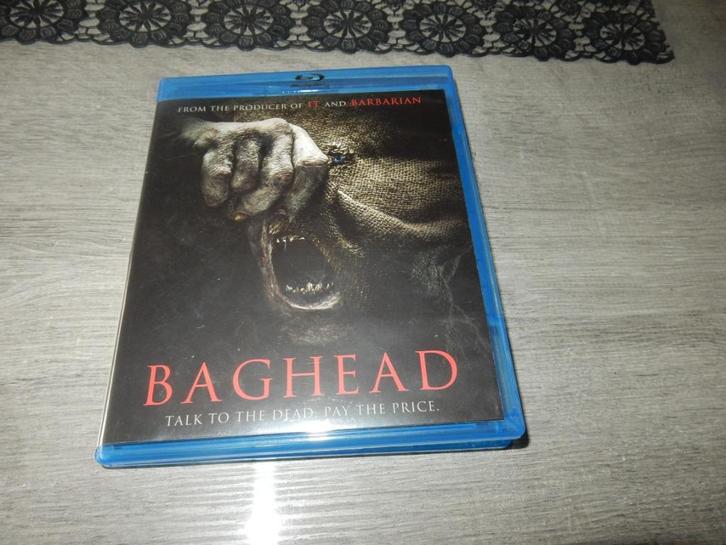 nr.1802 - Blu-ray: baghead - horror, Cd's en Dvd's, Blu-ray, Zo goed als nieuw, Horror, Ophalen of Verzenden