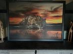 Luipaard canvas, Antiek en Kunst, Ophalen