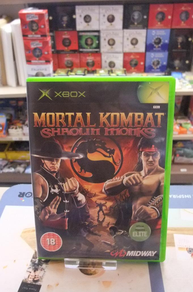 mortal kombat: shaolin monks xbox, Games en Spelcomputers, Games | Xbox Original, Gebruikt, Vechten, 2 spelers, Ophalen of Verzenden