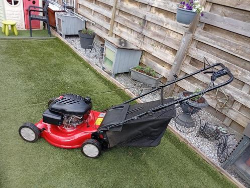 BENZINE GRASMAAIER MTD 53 CM MAAIBREEDTE SEIZOENSKLAAR, Tuin en Terras, Grasmaaiers, Gebruikt, Benzine-grasmaaier, 50 cm of meer