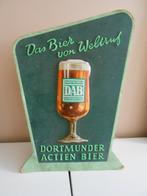 Reclame bord brouwerij Dortmunder DAB Actien  Brauerei, Verzamelen, Biermerken, Ophalen of Verzenden