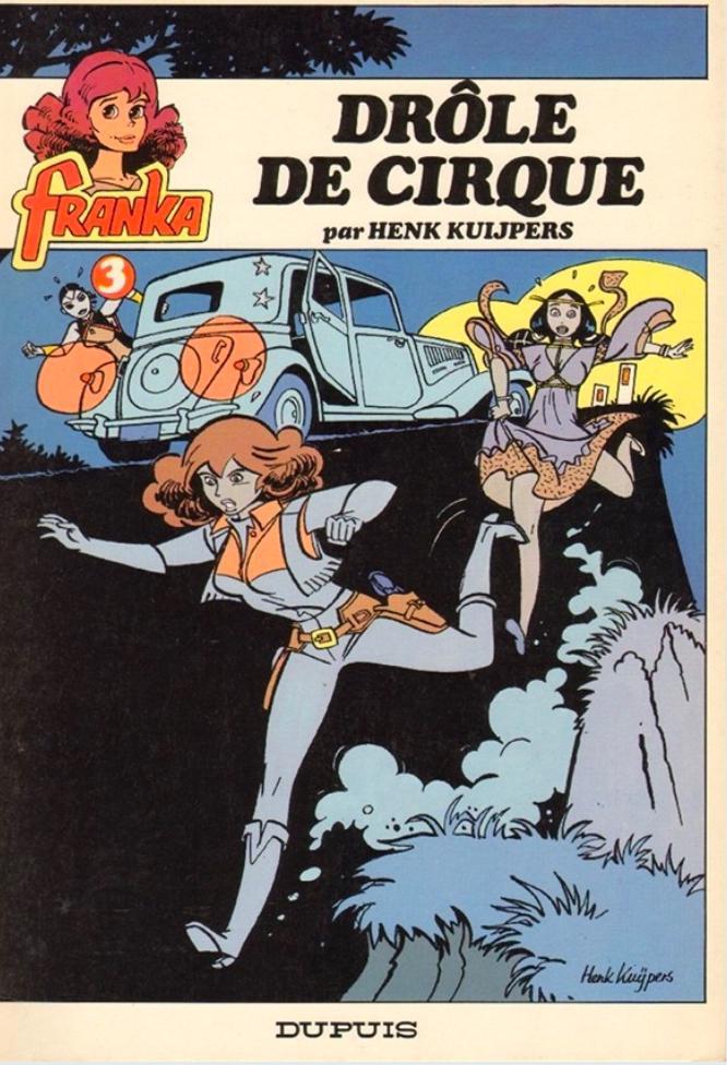 Franka - Drole de cirque - EO 1983, Livres, BD, Utilisé, Enlèvement ou Envoi