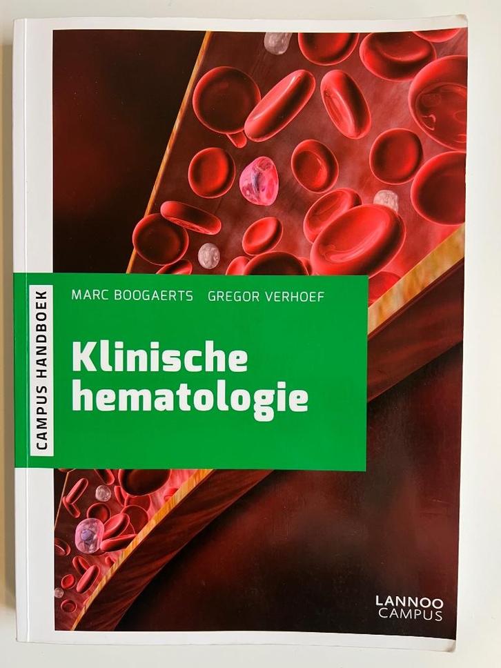 Klinisch hematologie, Boeken, Studieboeken en Cursussen, Zo goed als nieuw, Hoger Onderwijs, Verzenden