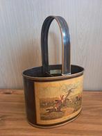 Decoratieve mand met klassieke jacht scène, Huis en Inrichting, Woonaccessoires | Paraplubakken, Ophalen, Out & Nief', Zo goed als nieuw