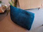 Grote zachte blauwe zitzak, nieuwstaat, Ophalen, Zo goed als nieuw, Blauw, Zitzak
