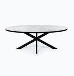 Ovale eettafel, Huis en Inrichting, Tafels | Eettafels, Ophalen, 100 tot 150 cm, Modern classic, 200 cm of meer