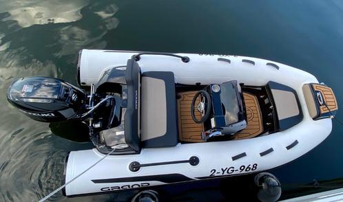 GRAND G340 Golden Line RIB met 30 PK Suzuki incl. Trailer, Watersport en Boten, Rubberboten, Zo goed als nieuw, Overige merken