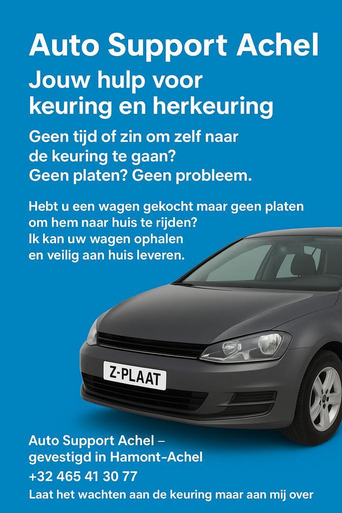 Auto Support Achel Jouw hulp voor keuring en herkeuring, Diensten en Vakmensen, Auto en Motor | Monteurs en Garages