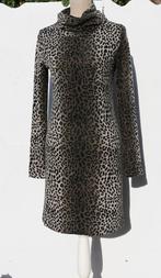 Zeer mooie luipaardjurk, maat S/M, Kleding | Dames, Jurken, Luc.CE, Ophalen of Verzenden, Zo goed als nieuw, Maat 38/40 (M)
