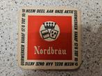 Oud bierviltje nordbrau het sas boortmeerbeek, Ophalen of Verzenden, Gebruikt