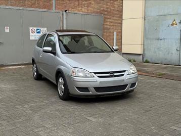Opel Corsa 1.2 benzine automaat met airco gekeurd, Argent ou Gris, Achat, Noir, Automatique