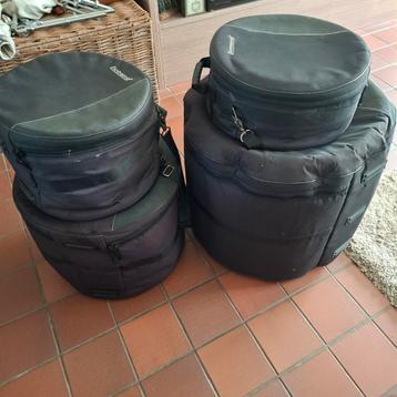 4 delige Ludwig hoezen set voor uw drumstel  beschikbaar voor biedingen