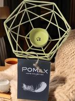 Pomax home collection waxinehouder metaal geel, Huis en Inrichting, Overige kleuren, Verzenden, Nieuw, Metaal