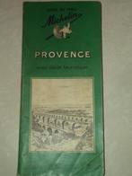 Guide Vert MICHELIN - Provence (Année 1955), Livres, Guides touristiques, Utilisé, Enlèvement ou Envoi, Guide ou Livre de voyage