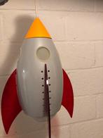 Plafondlamp raket voor kinderkamer, Ophalen, Zo goed als nieuw