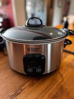 Russell Hobbs slowcooker – met timer – RVS, Ophalen, Timer, Zo goed als nieuw