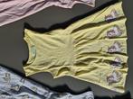 geel kleedje, jurk met unicorns, CA, 128, Kinderen en Baby's, Ophalen of Verzenden, Zo goed als nieuw