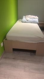 Bed eenpersoons + nachtkastje, Huis en Inrichting, Slaapkamer | Complete slaapkamers, Ophalen, Gebruikt, Eenpersoons
