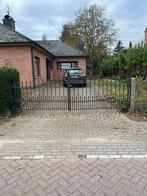 Groot tuinhek 4m, Ophalen, Gebruikt, IJzer, Sierhekwerk