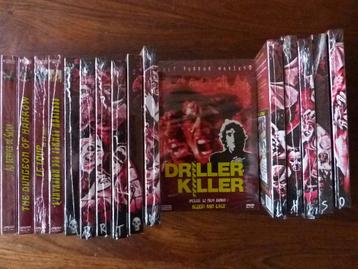 20 cult-horror-dvd's (nieuw) beschikbaar voor biedingen