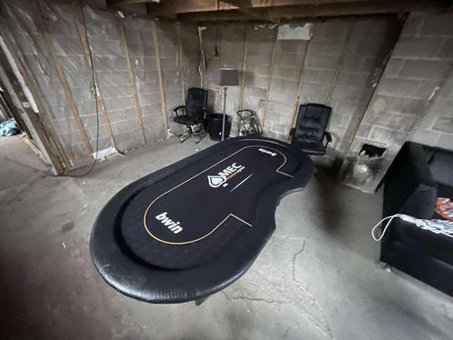Pokertafel te koop, Hobby en Vrije tijd, Gezelschapsspellen | Kaartspellen, Zo goed als nieuw, Ophalen of Verzenden