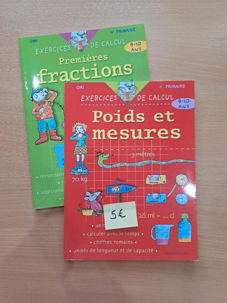 Poids et mesures / Fractions 4 - Manuel scolaire math, Boeken, Schoolboeken, Nieuw, Wiskunde A, BSO, Ophalen