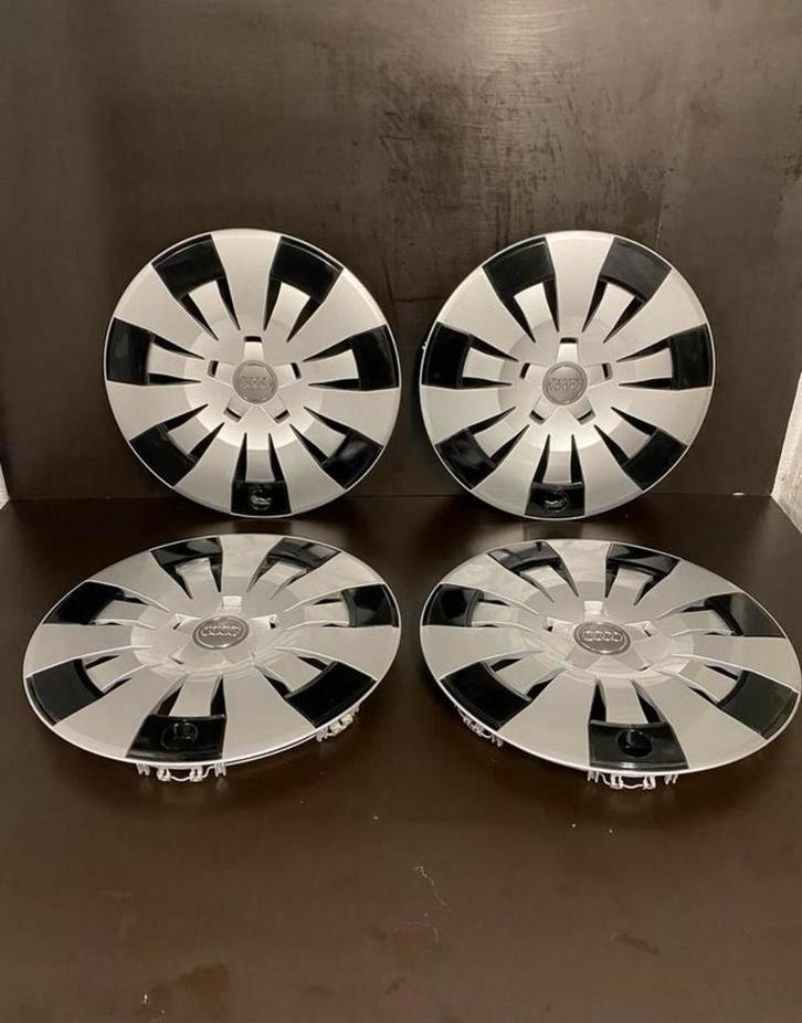 4 enjoliveurs d’origine Audi A3,A4 Q2 et autres 16", Autos : Divers, Enjoliveurs, Comme neuf, Enlèvement ou Envoi
