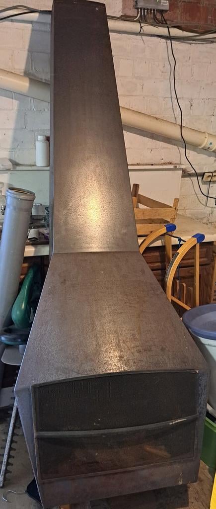 Don Bar openhaard – binnen/buiten – bovenaansluiting, Huis en Inrichting, Haarden, Ophalen