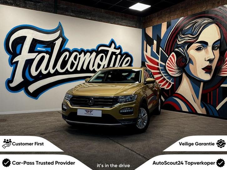 Volkswagen T-Roc 1.0 TSi*NAVI*ADAP. CRUISE*COMFORTLINE*LED*, Auto's, Volkswagen, Bedrijf, T-Roc, ABS, Adaptieve lichten, Adaptive Cruise Control