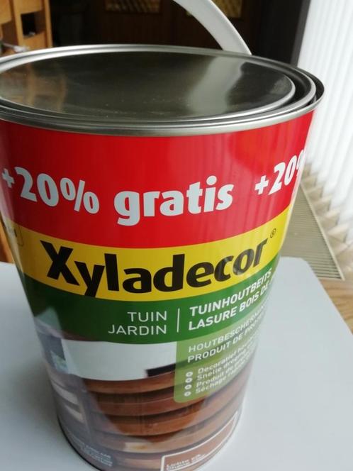 6 litres lasure Xyladecor Bois de jardin, chêne clair, neuf., Bricolage & Construction, Peinture, Vernis & Laque, Neuf, Lasure