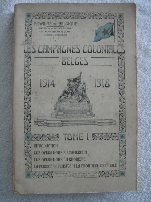 Belgisch Congo — oorlog 14-18 - OE 1927, Boeken, Geschiedenis | Nationaal, Gelezen, Ophalen of Verzenden