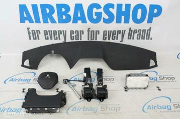 Airbag kit - Tableau de bord noir Mitsubishi ASX (2010-....)