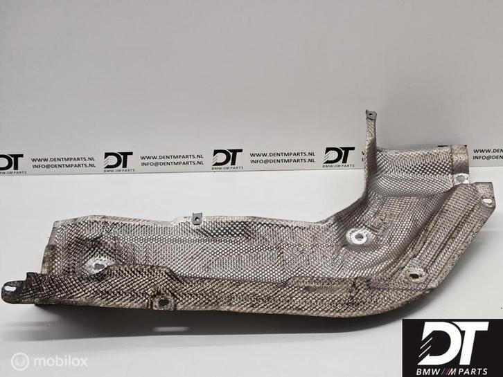Hitteschild uitlaat rechts voor BMW M5 E60 51487896854, Auto-onderdelen, Uitlaatsystemen, BMW, Gebruikt, Ophalen of Verzenden