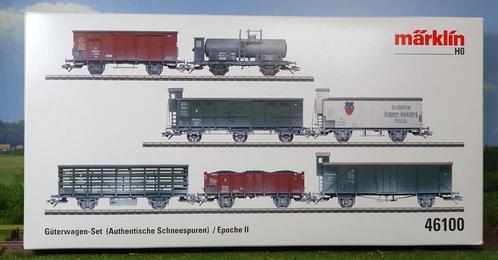 Märklin 46100 Coffret wagons de marchandises édition hiver, Hobby & Loisirs créatifs, Trains miniatures | HO, Comme neuf, Set de Trains