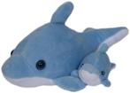 blauwe dolfijn en baby, Comme neuf, Enlèvement ou Envoi