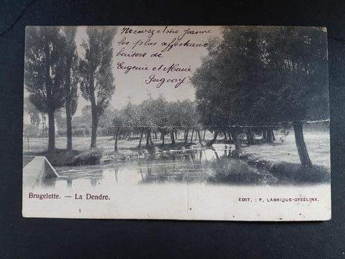 Brugelette La Dendre, Collections, Cartes postales | Belgique, Affranchie, Hainaut, Avant 1920, Enlèvement ou Envoi
