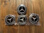 Mersedes naafdoppen/wielkappen 75mm, Auto diversen, Wieldoppen, Ophalen of Verzenden, Zo goed als nieuw
