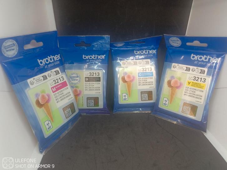 Brother LC-3213 VERPAKKING VAN 4 CARTRIDGES, Computers en Software, Printerbenodigdheden, Nieuw, Cartridge, Ophalen of Verzenden