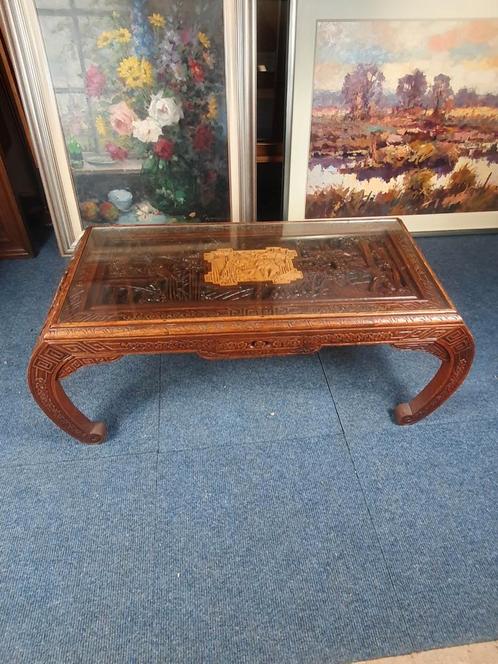 Mooie Oosterse Opium salontafel, Antiek en Kunst, Antiek | Meubels | Tafels, Ophalen