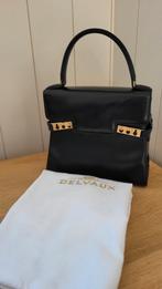 Delvaux Tempête PM zwart vintage, Ophalen, Zwart, Handtas