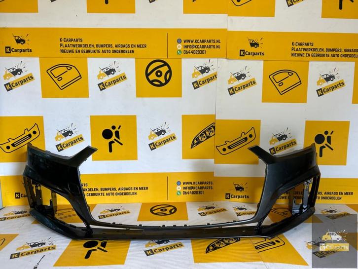 Bumper Audi A5 F5 S-Line PDC 2016-2023 8W6807437F, Auto-onderdelen, Carrosserie, Bumper, Audi, Voor, Gebruikt