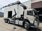 Volvo FM 370 6x2 HOOKLIFT 21T + CRANE HIAB 144 E-4 HIDUO - E, Auto's, Automaat, Euro 6, Overige kleuren, 272 kW