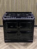 Prachtig Fornuis AGA Six Four Zwart 4 Ovens!, Elektronische apparatuur, Fornuizen, Ophalen of Verzenden, Zo goed als nieuw, Grill